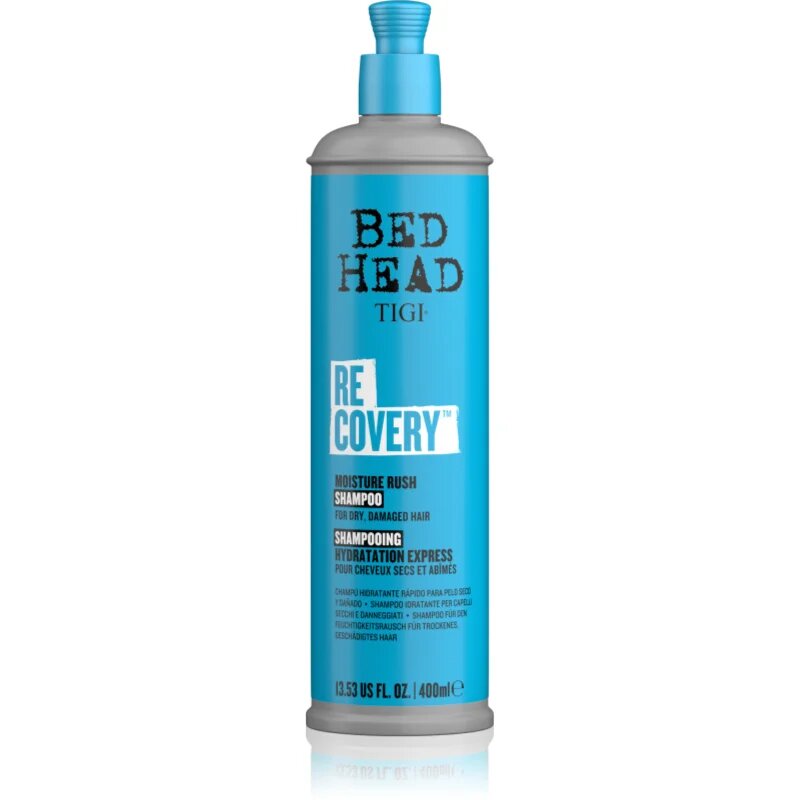 TIGI Recovery Moisture Rush Shampoo hydratační šampon pro suché a poškozené vlasy 400 ml