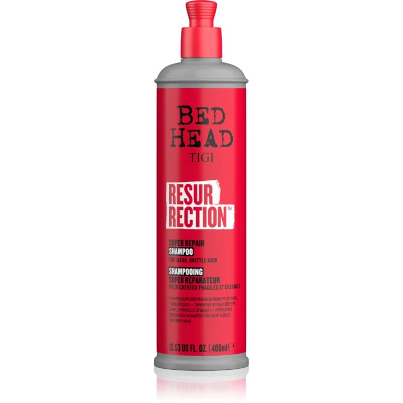 TIGI Resurrection Super Repair Shampoo ošetřující šampon pro slabé namáhané vlasy 400 ml