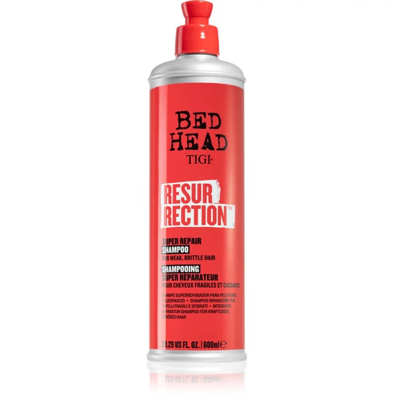 TIGI Resurrection Super Repair Shampoo ošetřující šampon pro slabé namáhané vlasy 600 ml