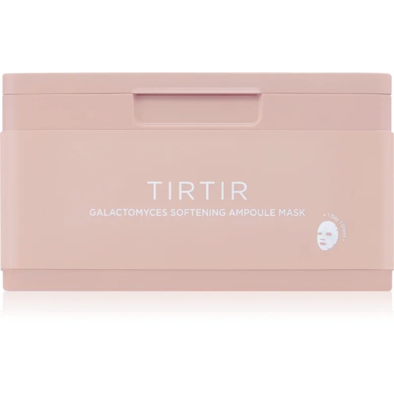 TIRTIR Ampoule Mask Galactomyces rozjasňující plátýnková maska s vyhlazujícím efektem 30 ks