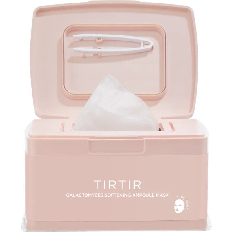 TIRTIR Ampoule Mask Galactomyces rozjasňující plátýnková maska s vyhlazujícím efektem 30 ks