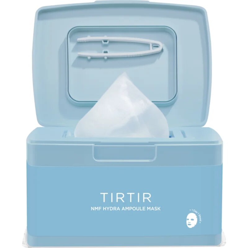 TIRTIR Ampoule Mask NMF Hydro plátýnková maska pro intenzivní hydrataci 30 ks