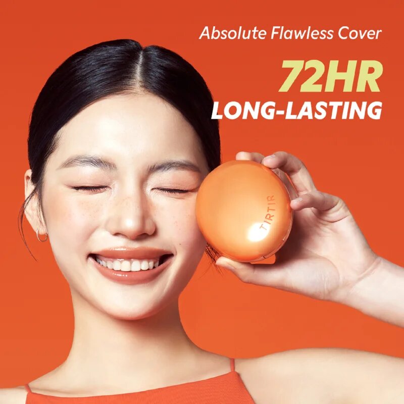 TIRTIR Mask Fit AI Filter Cushion dlouhotrvající make-up v houbičce s matným efektem odstín 13N Fair Ivory 18 g