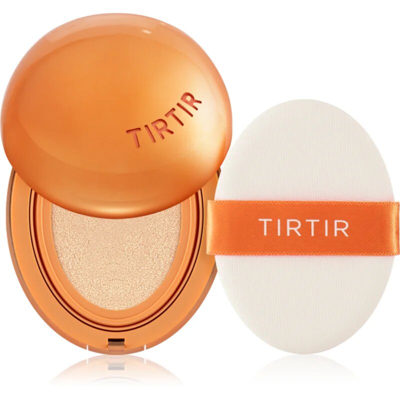 TIRTIR Mask Fit AI Filter Cushion dlouhotrvající make-up v houbičce s matným efektem odstín 19C Petal 18 g