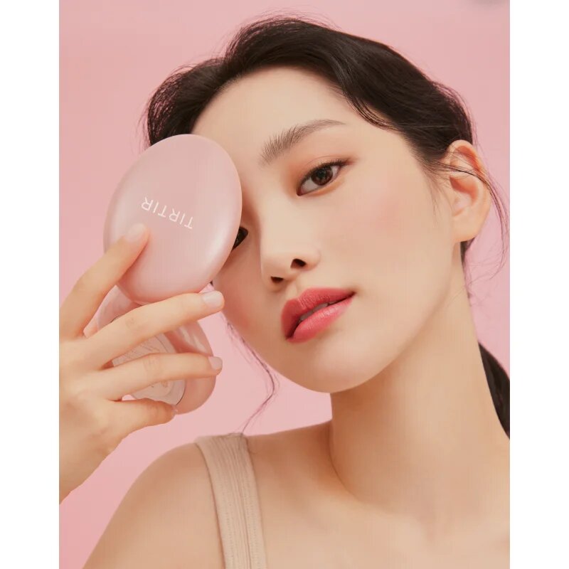 TIRTIR Mask Fit All Cover Cushion matující make-up v houbičce odstín 23N Sand 18 g