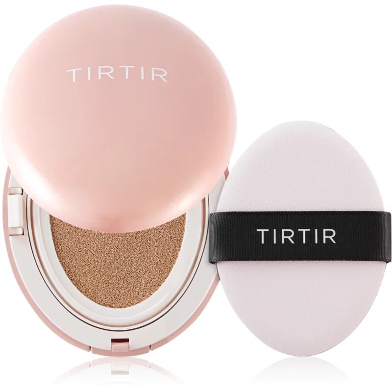 TIRTIR Mask Fit All Cover Cushion matující make-up v houbičce odstín 33C Hazel 18 g