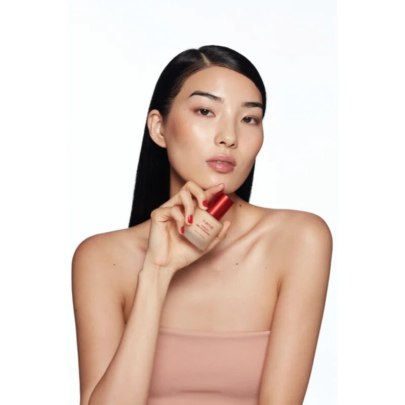 TIRTIR Mask Fit Red Foundation rozjasňující tekutý make-up s hydratačním účinkem odstín 49N Deep Chestnut 30 ml