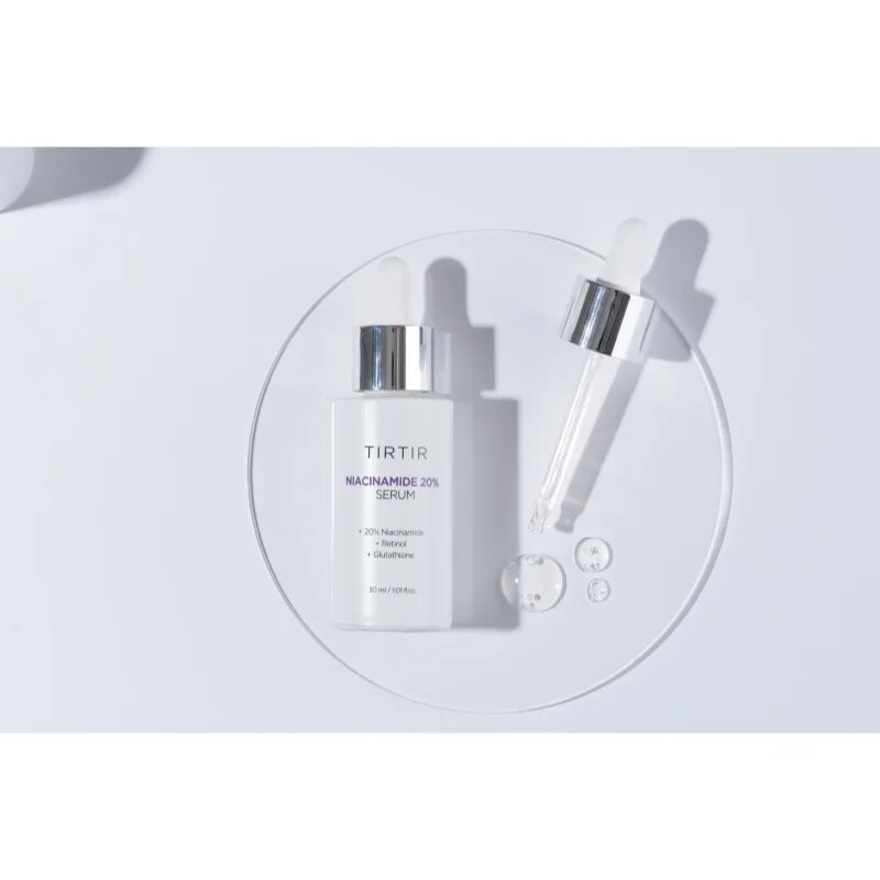 TIRTIR Niacinamide 20% Serum protivráskové rozjasňující sérum se zpevňujícím účinkem 30 ml