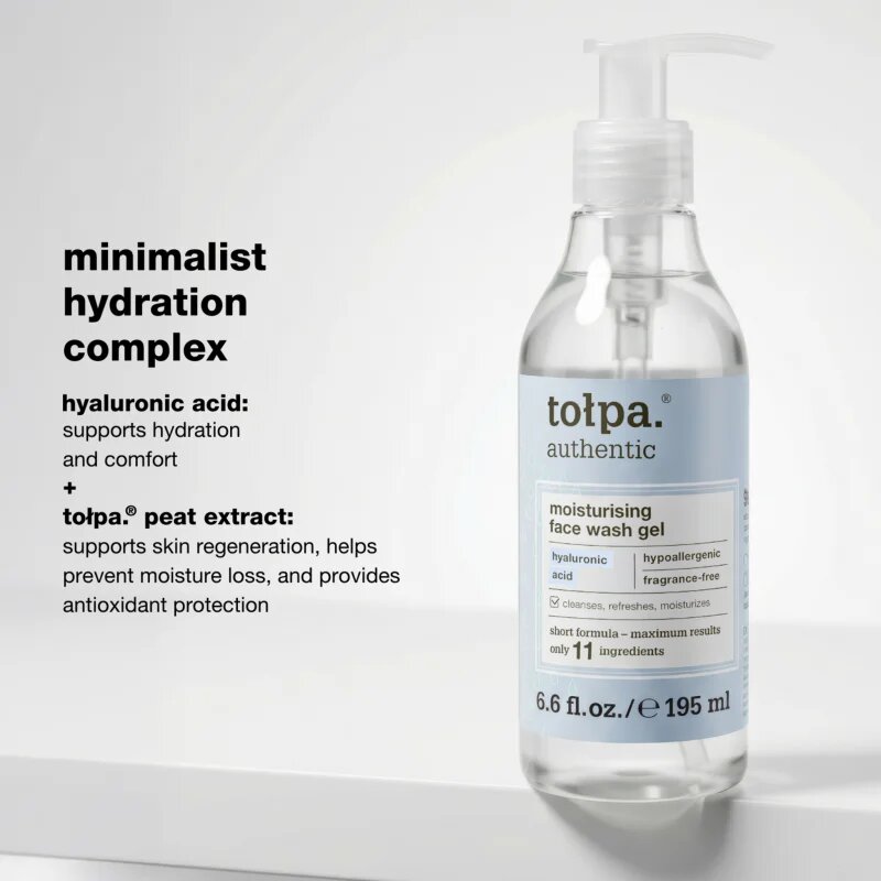 Tołpa Authentic čisticí a odličovací gel s hydratačním účinkem 195 ml