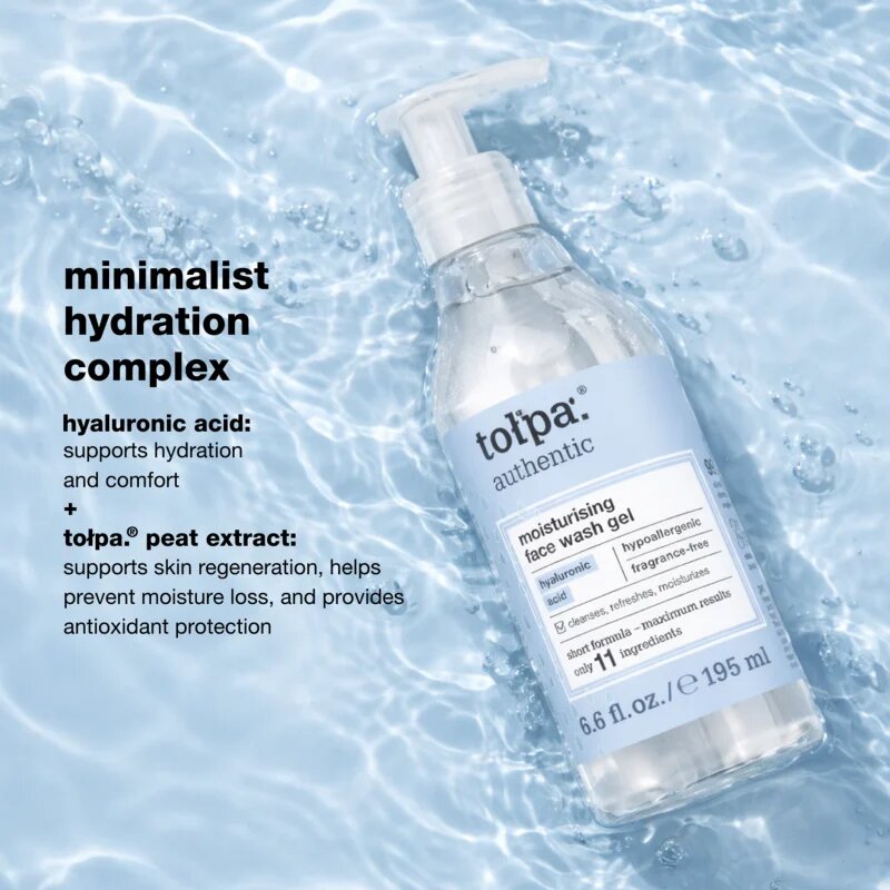 Tołpa Authentic čisticí a odličovací gel s hydratačním účinkem 195 ml