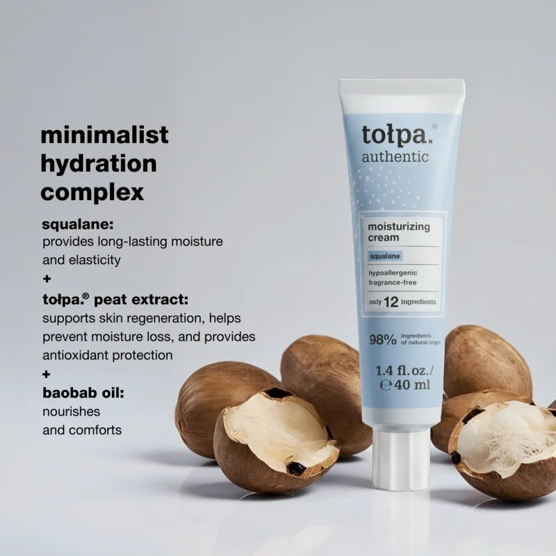 Tołpa Authentic Moisturized Skin Cream hloubkově hydratační krém pro suchou pleť 40 ml