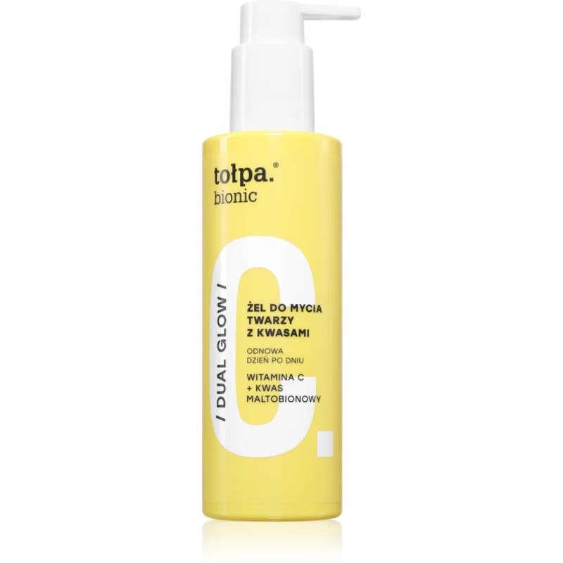 Tołpa Bionic Dual Glow čisticí gel na obličej 195 ml