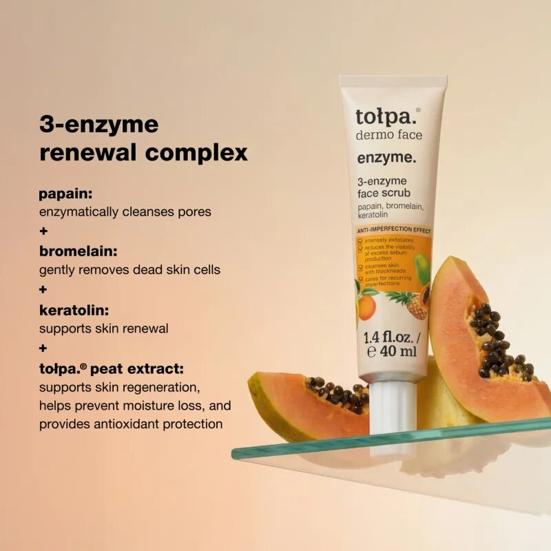 Tołpa Dermo Face Enzyme jemný enzymatický peeling 40 ml