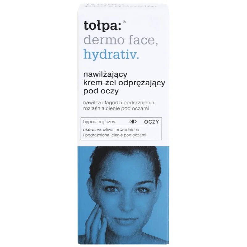 Tołpa Dermo Face Hydrativ oční gelový krém proti kruhům pod očima 10 ml