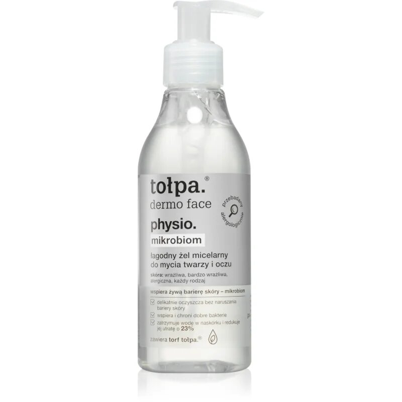 Tołpa Dermo Face Physio Mikrobiom čisticí micelární gel 195 ml