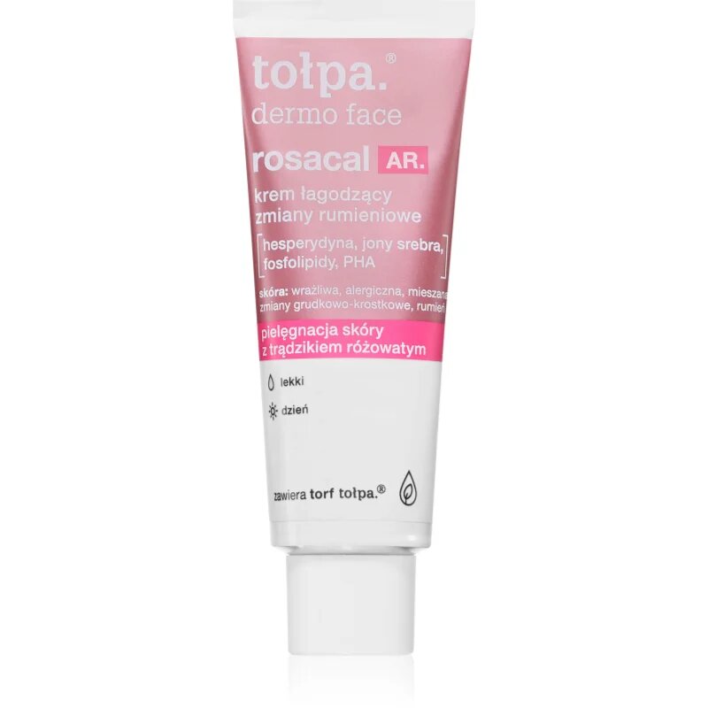 Tołpa Dermo Face Rosacal lehký denní krém proti začervenání pleti 40 ml