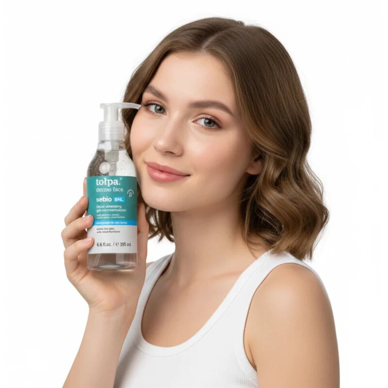 Tołpa Dermo Face Sebio BHL mycí gel na obličej 195 ml