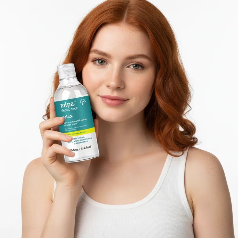 Tołpa Dermo Face Sebio micelární voda 3v1 pro pleť s nedokonalostmi 400 ml