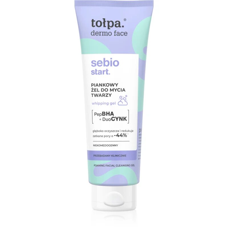 Tołpa Dermo Face Sebio Start pěnivý čisticí gel 100 ml