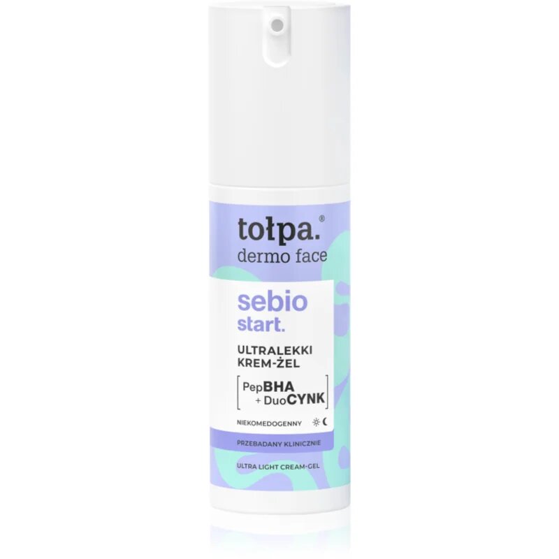 Tołpa Dermo Face Sebio Start ultralehký hydratační krém 50 ml