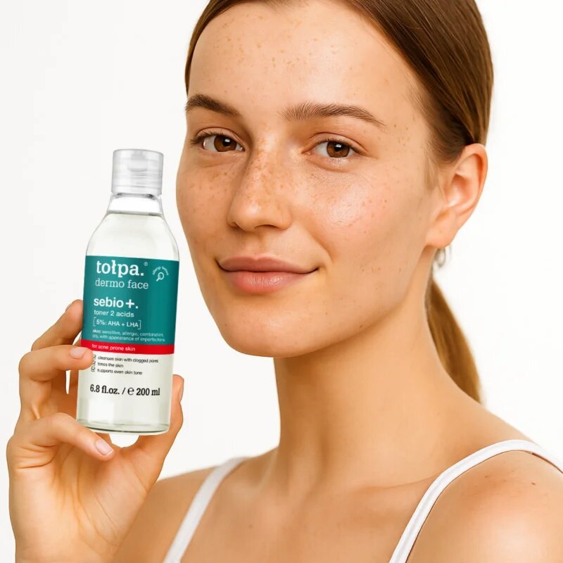 Tołpa Dermo Face Sebio + tonikum s kyselinami 200 ml