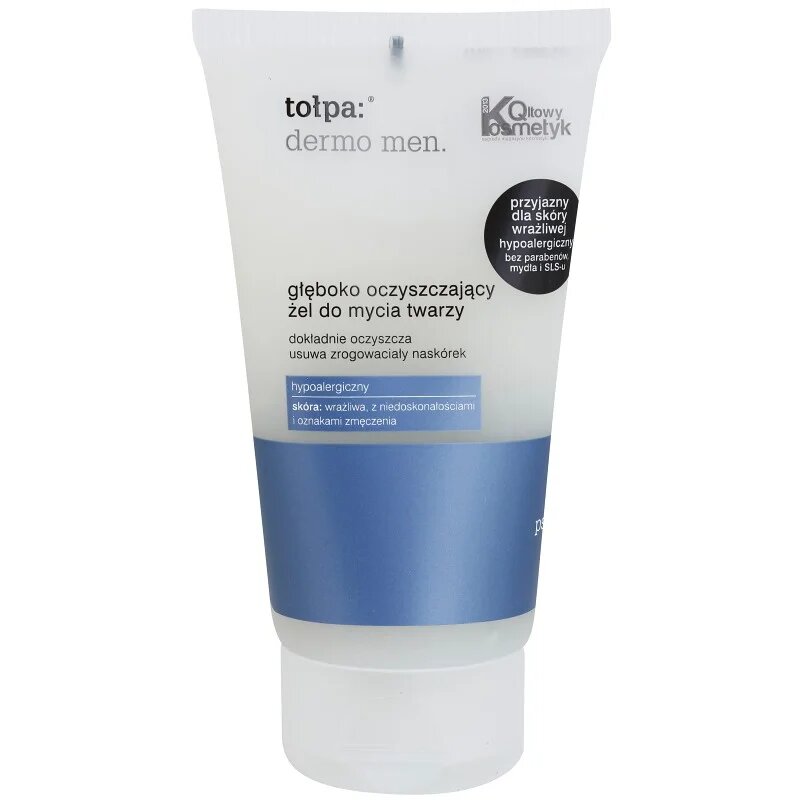 Tołpa Dermo Men hluboce čisticí gel na obličej 150 ml