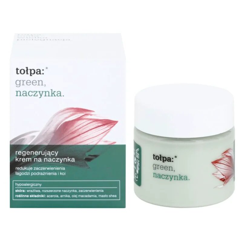 Tołpa Green Capillary regenerační krém na rozšířené a popraskané žilky 50 ml