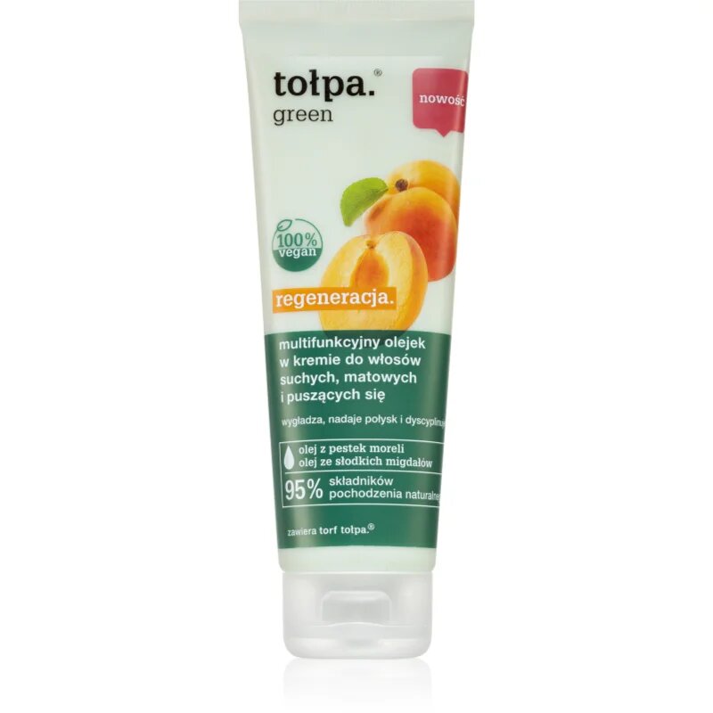 Tołpa Green Regeneration hydratační a vyživující olej na vlasy v krému 125 ml