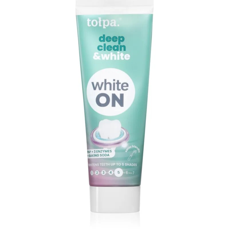 Tołpa On White Deep Clean & White bělicí zubní pudr 75 ml