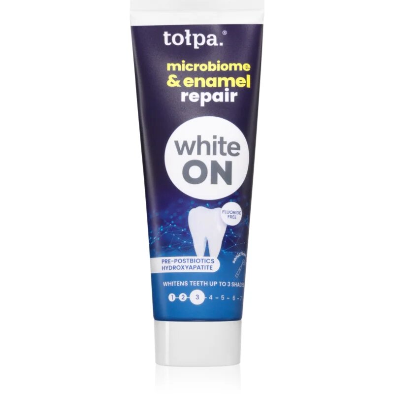 Tołpa On White Microbiome & Enamel Repair bělicí zubní pasta 75 ml