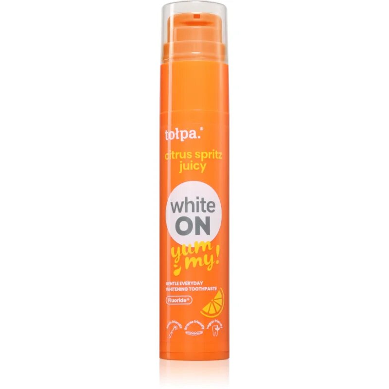 Tołpa On White Yummy bělicí zubní pasta příchuť Citrus Spritz 60 g