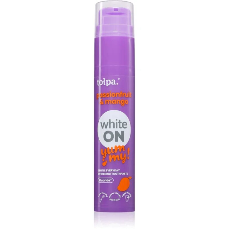 Tołpa On White Yummy bělicí zubní pasta příchuť Passionfruit & Mango 60 g