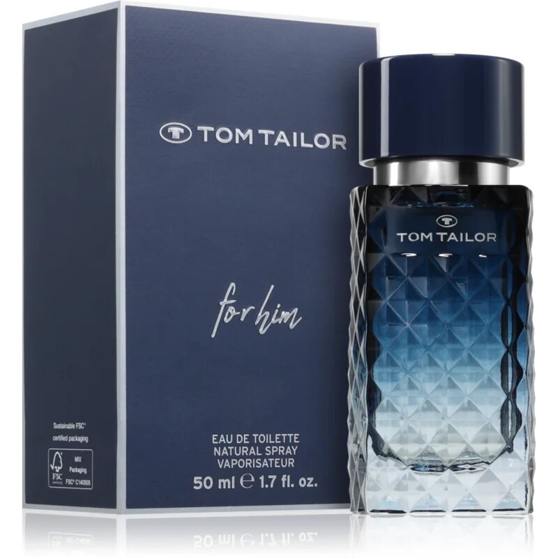Tom Tailor For Him toaletní voda pro muže 50 ml