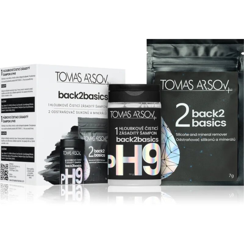 Tomas Arsov BACK2BASICS sada pro hloubkové čištění pro všechny typy vlasů