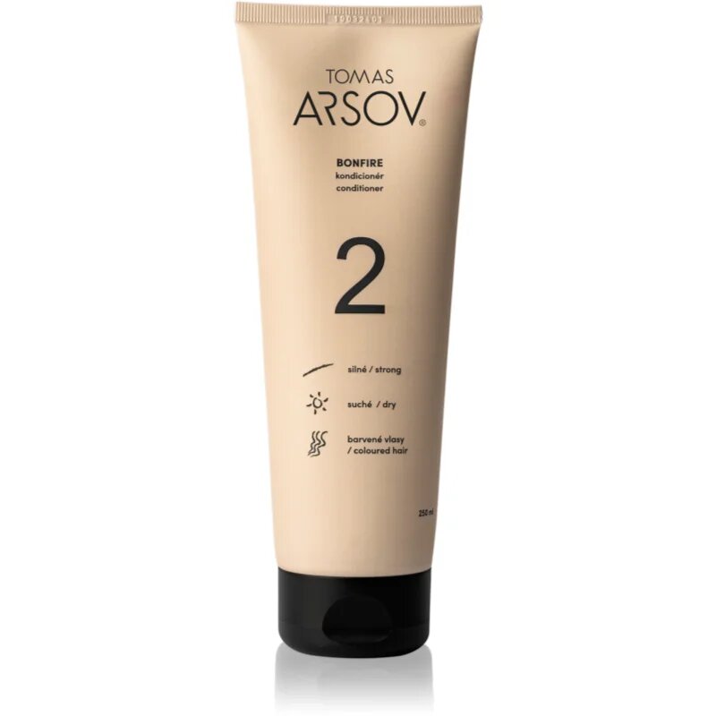 Tomas Arsov Bonfire Rinse Off Conditioner hloubkově regenerační kondicionér pro suché namáhané vlasy 250 ml