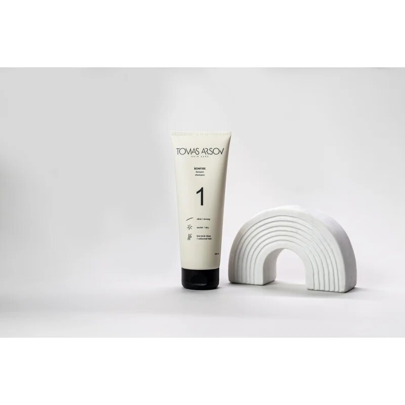 Tomas Arsov Bonfire Shampoo hydratační šampon pro ochranu barvy pro poškozené a barvené vlasy 250 ml