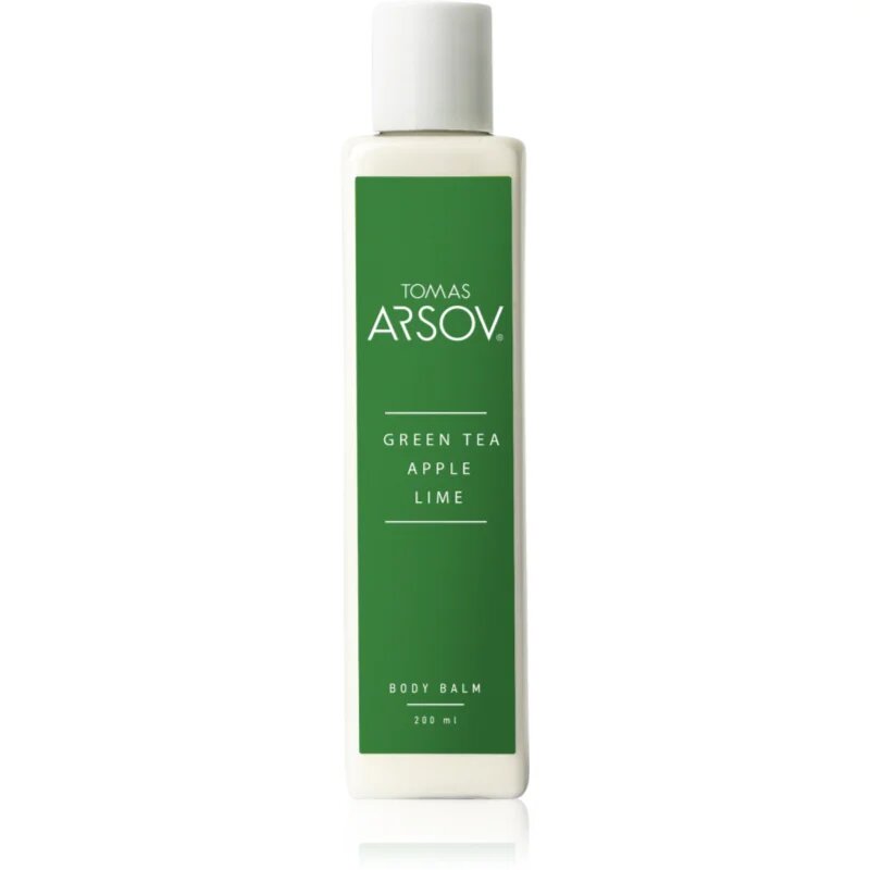 Tomas Arsov Green Tea Apple Lime Body Balm parfémovaný balzám na tělo s hydratačním účinkem 200 ml
