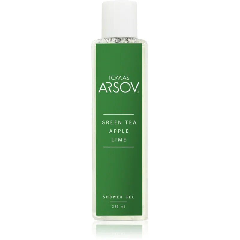 Tomas Arsov Green Tea Apple Lime Shower Gel parfémovaný sprchový gel 200 ml