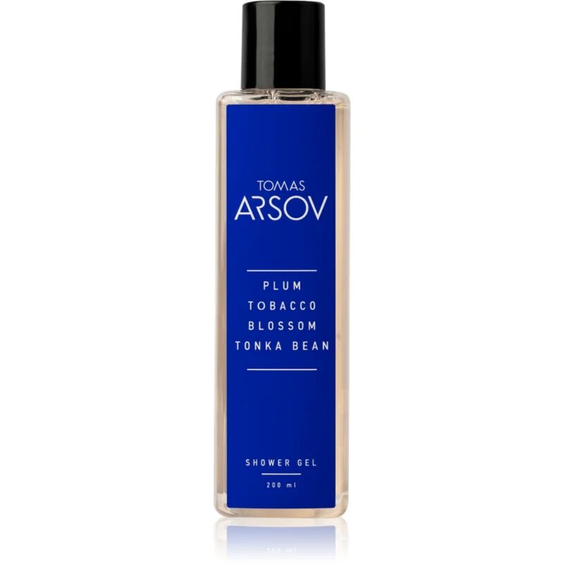 Tomas Arsov Plum Tobacco Blossom Tonka Bean parfémovaný sprchový gel 200 ml