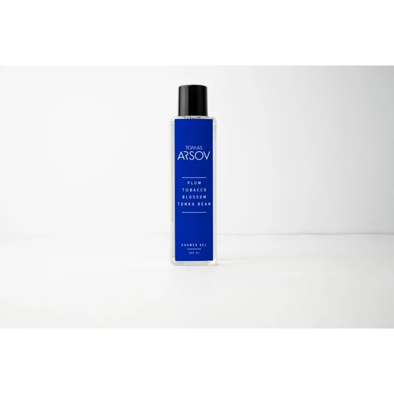 Tomas Arsov Plum Tobacco Blossom Tonka Bean parfémovaný sprchový gel 200 ml