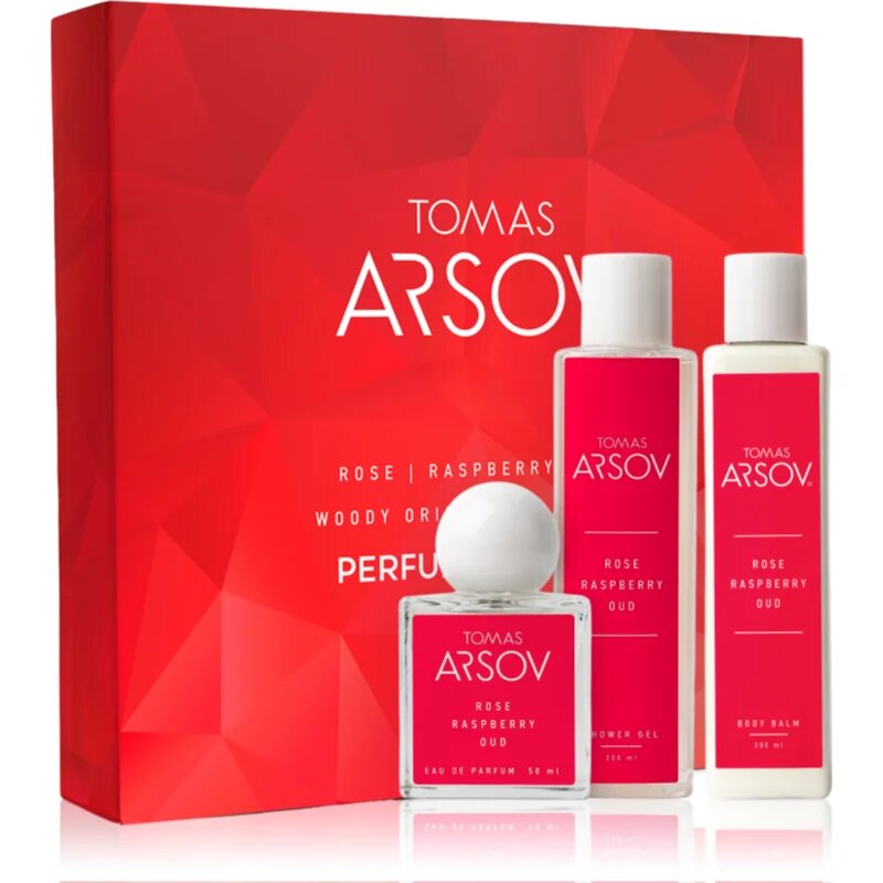 Tomas Arsov Rose Raspberry Oud dárková sada unisex unisex
