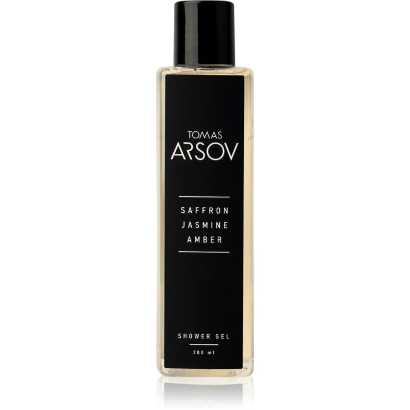 Tomas Arsov Saffron Jasmine Amber parfémovaný sprchový gel unisex 200 ml