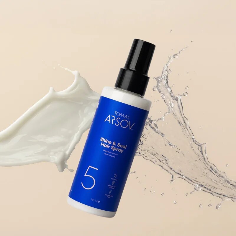 Tomas Arsov SHINE & SEAL sprej na vlasy pro lesk a hebkost vlasů 150 ml