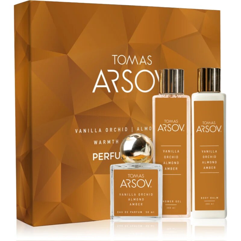 Tomas Arsov Vanilla Almond Milk Amber dárková sada unisex
