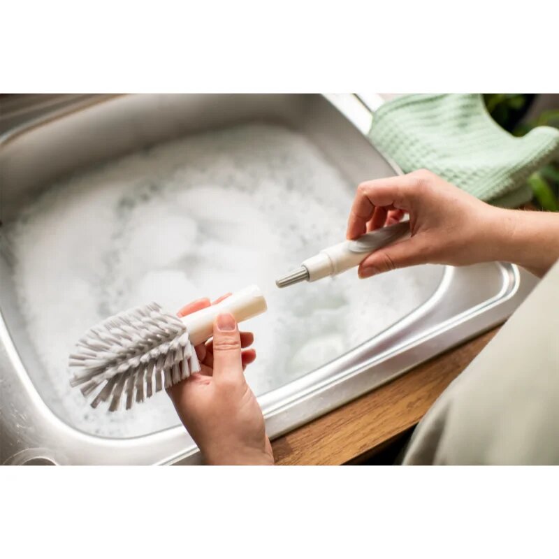 Tommee Tippee 2in1 Clean kartáč na čištění Grey 1 ks
