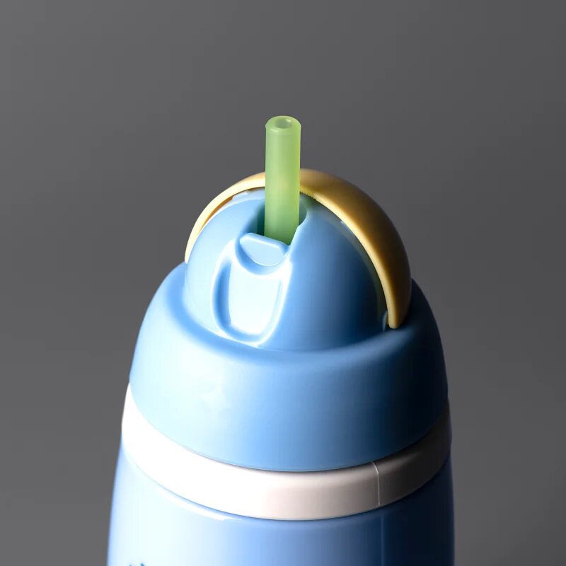 Tommee Tippee Active Cup hrnek s brčkem Blue 12m+ 1 ks
