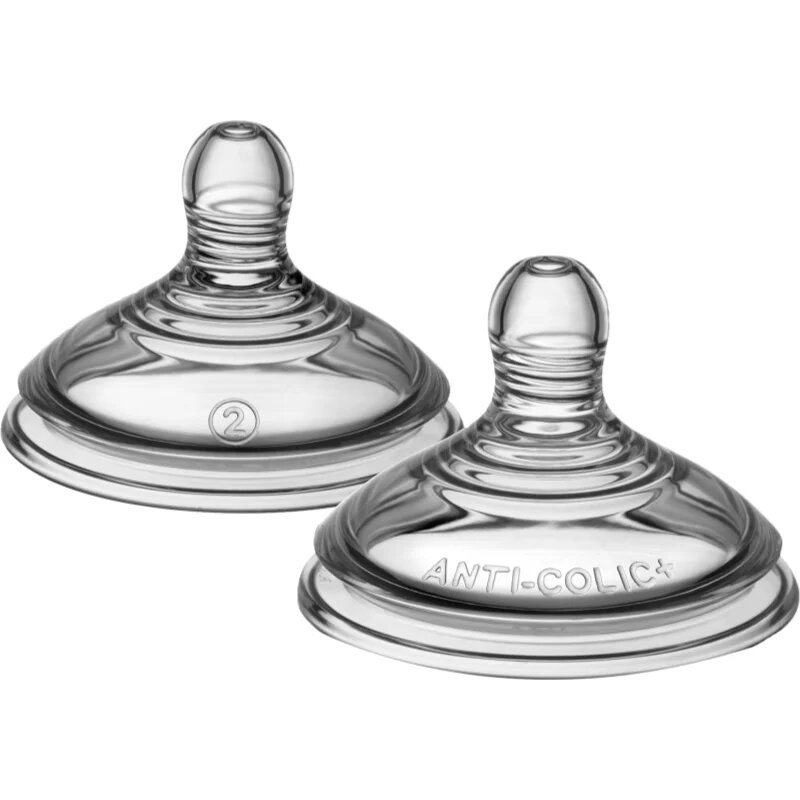 Tommee Tippee Advanced Anti-Colic savička na láhev Medium Flow 3m+ 2 ks