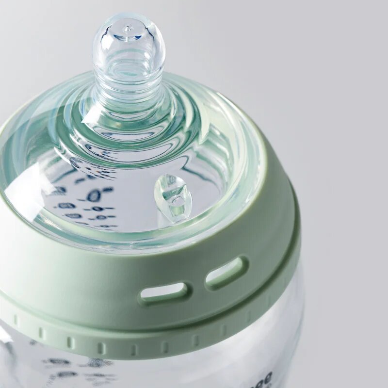Tommee Tippee Closer To Nature Glass samosterilizační kojenecká láhev Glass 0m+ 1 ks