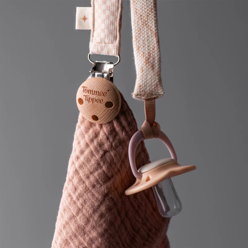 Tommee Tippee Comforter Clip klip na dudlík Beige 1 ks