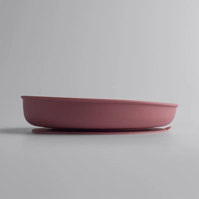 Tommee Tippee EasiStick™ Silicone Weaning Plate talíř s přísavkou 4m+ Pink 1 ks